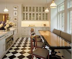 Love The Black And White Chess Floor Kuche Wohnen