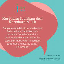 Itu tadi beberapa hadis mengenai ibu dan keutamaan untuk berbakti padanya. Perkongsian 1 Hari 1 Hadis Pertubuhan Ikram Malaysia ÙÙŠØ³Ø¨ÙˆÙƒ