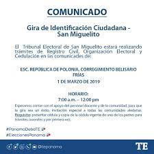 Piden al te sacar a cumberbatch de la papeleta por supuestas irregularidades. Tribunal Electoral Sur Twitter Atencion San Miguelito Brindaremos Nuestros Servicios De Manera Gratuita Incluyendo Renovacion De Cedulas Robadas O Extraviadas Https T Co Tjxhjmkw2t