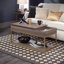 The better homes and gardens langley bay coffee table, gray/sonoma oak is a beautiful coffee table once put together. Better Homes Gardens Nola Lift Top Coffee Table Fine Ash Finish On Walmart Accuweather Shop
