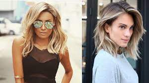 Cortes de pelo medio mujer. Cortes De Cabello Mediano Para Mujer Youtube