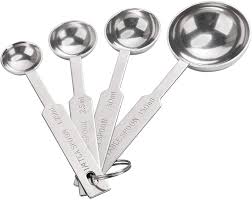 Maybe you would like to learn more about one of these? Amazon Com 4pcs Ostwony Measuring Spoons Set Includes 1 4 Tsp 1 2 Tsp 1 Tsp 1 Tbsp Food Grade Stainless Steel Measuring Cups Tablespoon And Teaspoon For Measure Liquid And Dry Ingredients Kitchen Dining