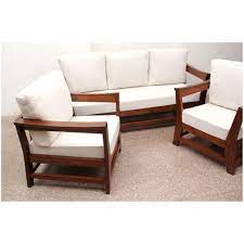 Made Of Indian Sheeshamwood Indus Sofa 3 1 1 Set Mohogany Finish This Sofa Gives Decorable Simple And El Wooden Sofa Set Wooden Sofa Set Designs Sofa Design