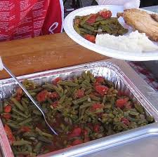 Green Beans With Tomatoes And Garlic In The Serbian Style Recipe Serbian Recipes Green Beans Green Bean Recipes
