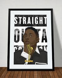 5 out of 5 stars. Kendrick Lamar Straight Outta Compton Poster On Behance