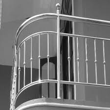 A railing is a light structure installed along the perimeter of elevated open spaces to prevent falls. Stainless Steel Railings Stainless Steel Balcony Railing Manufacturer From Mumbai
