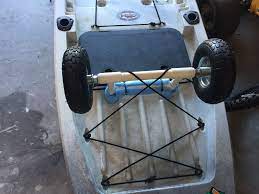Diy Kayak Cart Ascend Fs128t Kayak Cart Kayaking Kayak Camping