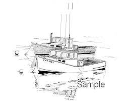 Check spelling or type a new query. Fisherman Gift Lobsterman Gift Custom Lobster Boat Drawing Etsy Boat Drawing Lobster Boat Boat Illustration