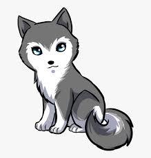 Looking for a good deal on kawaii anime wolves? Wolf Drawing Clipart Anime Cute Husky Drawing Hd Png Download Kindpng