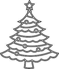 There's nothing like the look and heady scent of a fresh christmas tree. Big Image Easy Christmas Tree Coloring Page Clipart Large Size Png Image Pikpng