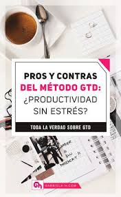 Metodo Gtd Ventajas Y Desventajas Gabrielah Modelo De Negocio Consejos De Negocios Marketing