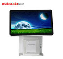 15.6 Inch Fashion Windows Desktop Dual Touch Screen EPOS POS Terminal