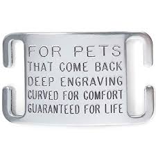Say goodbye to jangling tags and hello to custom engraved cat collars. Amazon Com Leashboss Pet Id Tags For Dog And Cat Collars Personalized And Engraved Custom Identification Tag Boomerang Tags Silent Durable And Will Not Fall Off 1 Inch Collars