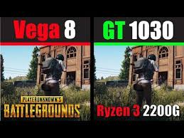 La geforce gt1030 se ha acompañado de los procesadores intel palabras finales y conclusión acerca de ryzen 5 2400g y ryzen 3 2200g vs coffee lake + gt1030. Gt 1030 Vs Vega 8 Test In Pubg Youtube