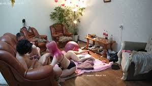 Voyeur-House Shana - quickie in bathroom with Libusa exposed