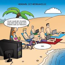 Naar Aanleiding Van Deze Cartoon Kwamen Onze Volgers Met Nieuwe Vakantiebestemmingen Voor Herman Dit Is Onze Cartoon Jokes Hot Weather Humor Engineering Humor