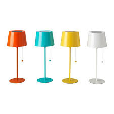 Solvinden Ikea Garden Outdoor Lampshade The Yellow One Is Mine Battery Operated Table Lamps Table Lamp Lamp