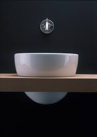 Round Single Corian Washbasin I Fiumi Washbasins Collection By Boffi Design Claudio Silvestrin Bagno Degli Ospiti Design Bagno Rustico Bagno