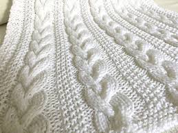 A single, braided cable adds visual appeal to this cable knit headband based on the braided beanie. Ravelry Braided Cable Baby Blanket Pattern By Loops And Lavender Knits