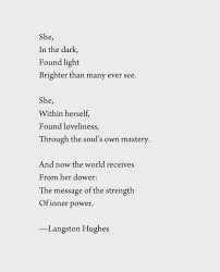 Favorite Langston Hughes Poem So Good Words Inspirational Quotes Pretty Words