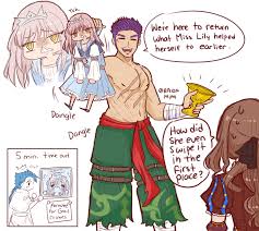 Magical College Girl Medb — The only time Medb Lily gets to be a kid is  around...