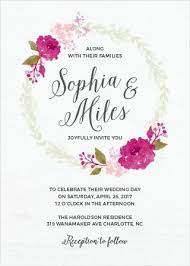 Watercolor Wreath Wedding Invitations Wedding Shower Invitations Wreath Wedding Invitations Online Bridal Shower Invitations