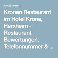 Kronen Restaurant Im Hotel Krone Herxheim Restaurant Bewertungen Telefonnummer Fotos Tripadvisor Hotel Krone Restaurant Hotel