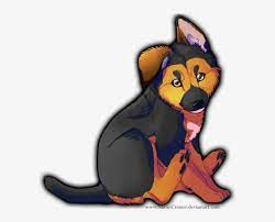 Use light, smooth strokes to begin. German Sheperd By Narmicreator D46jkf7 Anime German Shepherd Puppy Free Transparent Png Download Pngkey