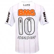 Le coq sportif displays the shirt of atlético mineiro for 2021, model athlete, the best option for training and various sports practices. Atletico Mineiro Away Soccer Jersey 2013 14 Ronaldinho 10 Lupo Sportingplus Passion For Sport