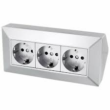 Kopp steckdose kaufen bei bauhaus: Aufputz Steckdose 3 Fach 3600w Ecksteckdose Kuche Tisch Aufbau Steckdosenelement Eur 19 90 Picclick De