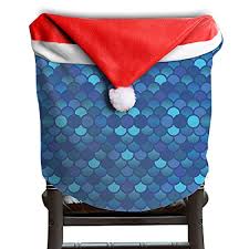 Discover over 177 of our best selection of 1 on aliexpress.com with. Mermaid Scale Christmas Chair Covers Unique Strong Hang Around Chair For Men And Women Chair Back Cover Christmas Holiday Festive Buy Online In Aruba At Aruba Desertcart Com Productid 56656183