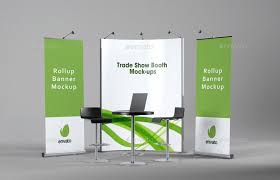 Download Trade Show Booth Mockups V2 Tradeshow Booth Trade Show Booth Design Show Booth