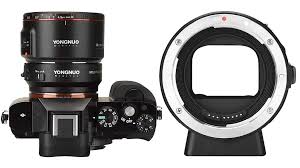 yongnuo just released an autofocus canon ef to sony e mount