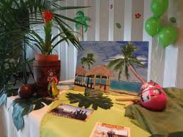 Puerto Rican Themed Like The Post Card Idea Birthday Party Themes Creative Party Ideas Grown Up Parties