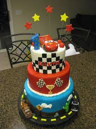 A very good idea is to bake a racing track cake and the racing track should be in the shape of the age of the birthday boy or girl. Birthday Cake Designs For Kids Car