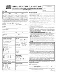 May 27, 2020 · 5 decoration ideas for your bedroom. Ukc Conformation Entry Form Fill Online Printable Fillable Blank Pdffiller