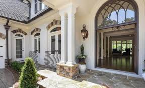 You can customize the designs to complement the stonework or metal accents seen on other parts of the exterior. Front Porch Ideas Porch Decorating Design Ideas