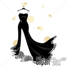 Clipart Elegant Black Dress Royalty Free Vector Design Elegant Black Dress Vector Design Clip Art