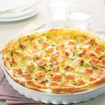 Tarte Saumon Et Poireaux Recettes De Cuisine Recette Tarte Saumon Cuisine