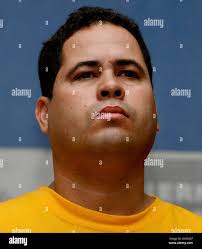 Alleged drug trafficker Jose Rodolfo Escajeda, aka "Rikin", is shown to the  press in Mexico City, Wednesday, Sept. 9, 2009. Mexican authorities said  Escajeda is also allegedly responsible for the deaths of
