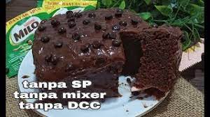 Cara membuat bolu kukus zebra mudah karena tanpa mixer maupun oven. Resep Bolu Kukus Milo Satu Telur Tanpa Mixer Tanpa Sp Super Lembut Milo Cake Youtube