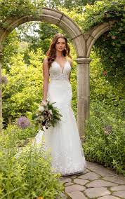 Of course, you'll have to consider sizing when it comes to purchasing a sample gown. Essense Of Australia D2940 Bridal Sample Sale