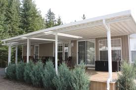 The larger the slope the less chances of developing roof leak in the future. Sunrooms For Park Models And Trailers