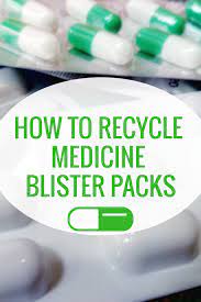 Medicine Packaging Is Notoriously Difficult To Recycle Here S How You Can Recycle Blister Packs For Less Landfill Rubb Recycling Medicine Packaging Zero Waste
