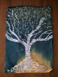 My Batik For Art Class Made Out Of Fabric Wax And Dye It Didn T Turn Out Exactly How It Was Supposed To Textile Fiber Art Fiber Art Projects 4th Grade Art