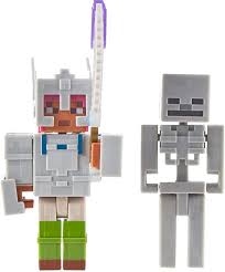 The new expansion brings new mobs, bosses, and plenty of loot for players to find and use to build powerful. Amazonsmile Mattel Minecraft Dungeons 3 25 In Figures 2 Pk Battle Figures Adriene And Skeleton With Battle Cool Things To Build Minecraft Dungeons Minecraft