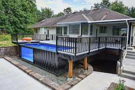 This new generation pool house is airy, bright and spacious. Shipping Container Swimming Pool 11 Jaw Dropping Designs To Pick