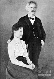 Helen adams keller was an american author, disability rights advocate, political activist and lecturer. Helen Keller And Mark Twain C 1901 Photograph By Wellcome Images