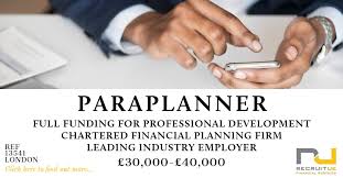 They work closely with customers to determine their. Paraplanner In London To Join A National Chartered Financial Planning Firm