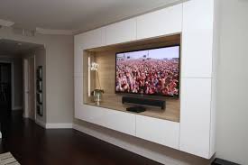 Tv stand wall unit designs mdf materials led tv stand furniture with showcase. Built In Tv Unit Houzz